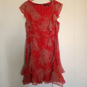 Tommy Hilfiger Paisley Dress - Size 12